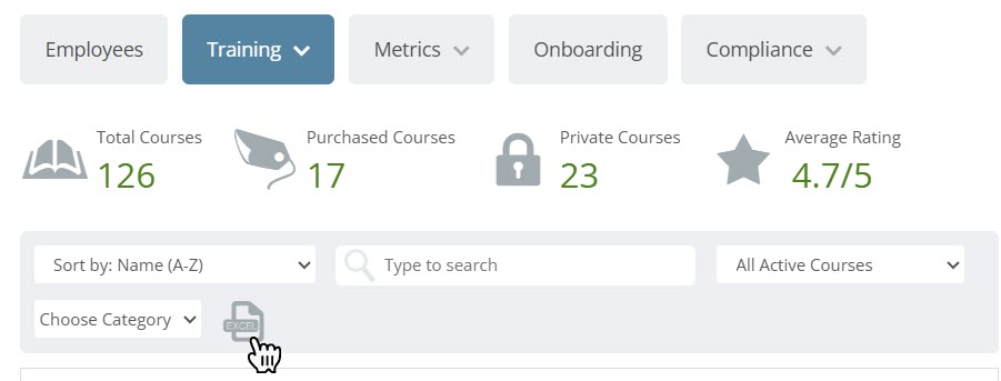Courses Export report.jpg