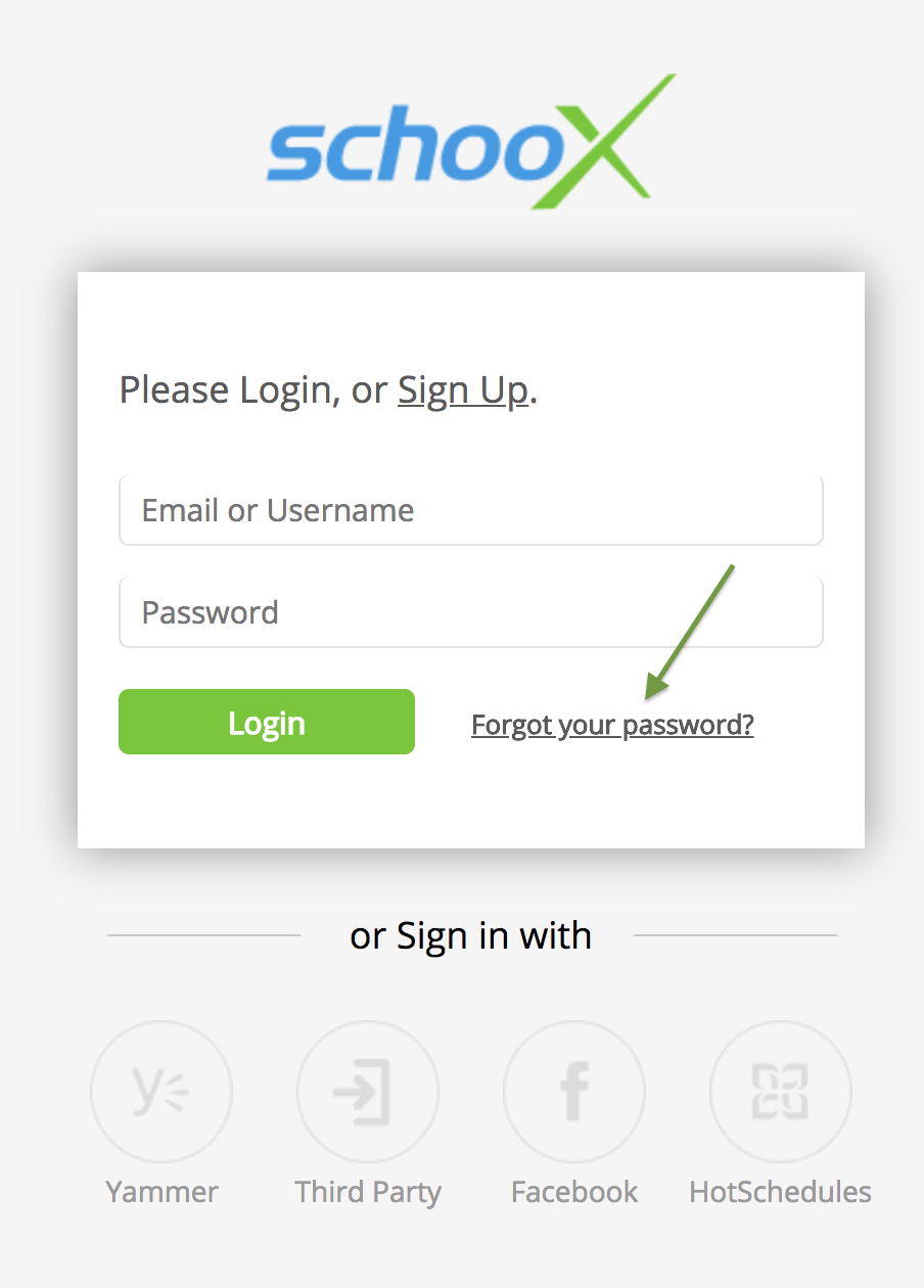 How To Reset My Password Schoox