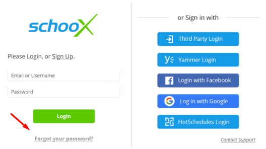 How To Reset My Password Schoox Support Center